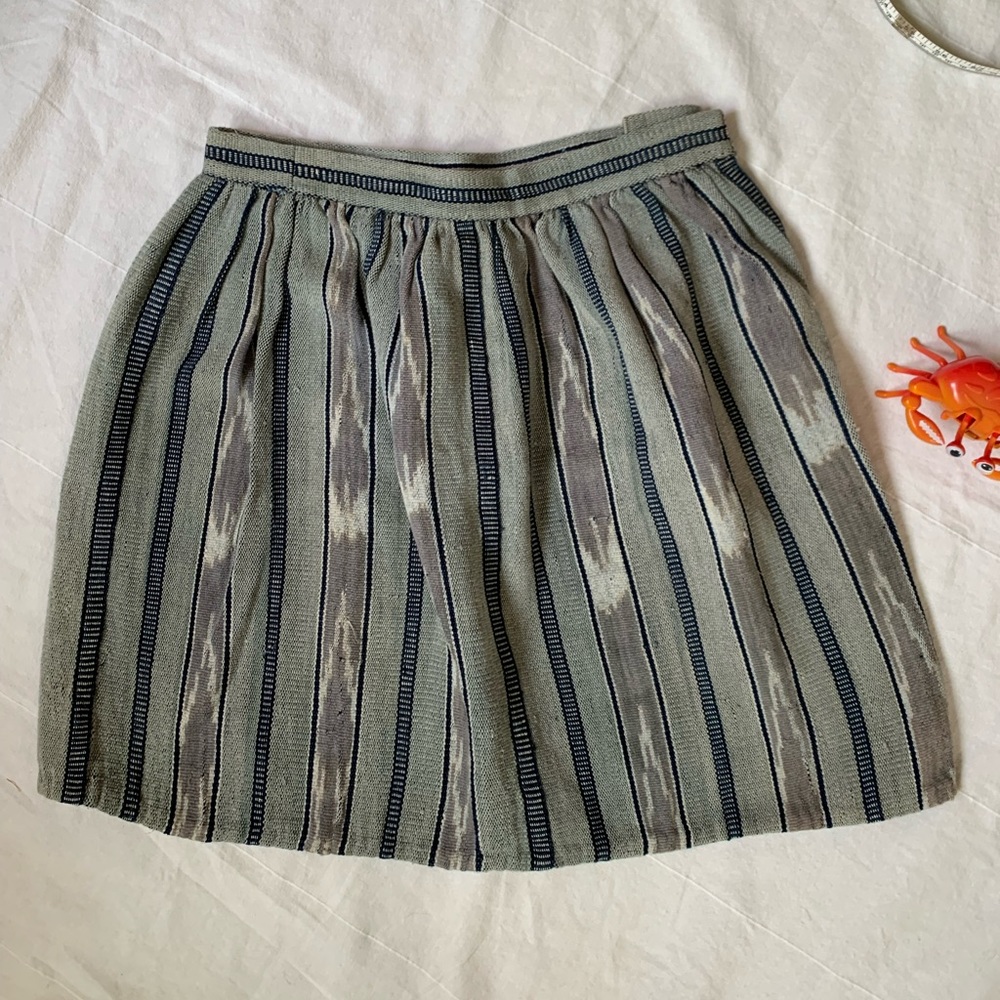 Handmade small cotton blend skirt